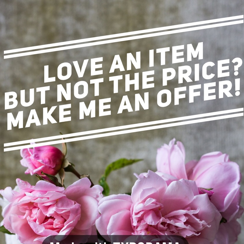 I love offers!!!